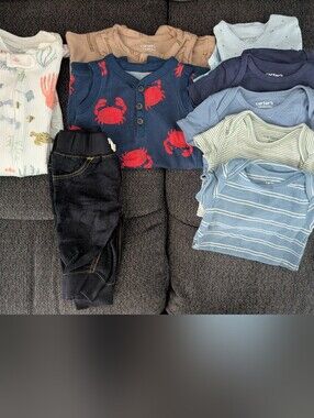 Mixed Baby Boy Clothes 3 Months